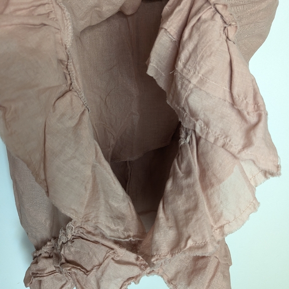 Early 2000s Raggedy Ann Corpse Bride Boho Midi Skirt with Ruffles and Lace - Picture 7 of 11